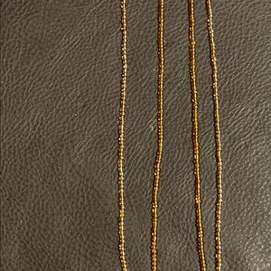 2 beaded necklaces